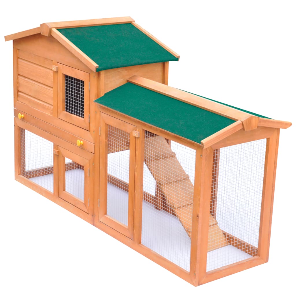 Outdoor Large Rabbit Hutch Small Animal House Pet Cage ...