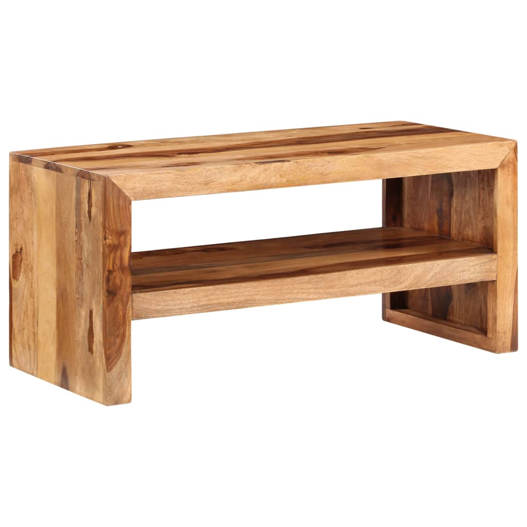 vidaXL.co.uk Sheesham Solid Wood TV Stand Side Table